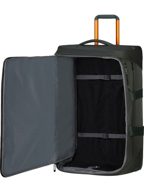 RESPARK  Large Trolley Bag forest green/orange - Semi-rigid Trolley Cases