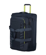 SAMSONITE RESPARK  Large Trolley Bag midnight blue/lime - Semi-rigid Trolley Cases - 3