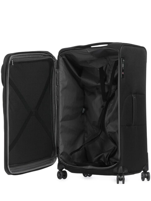 trolley B-LITE ICON exp, large size ECO BLACK - Semi-rigid Trolley Cases