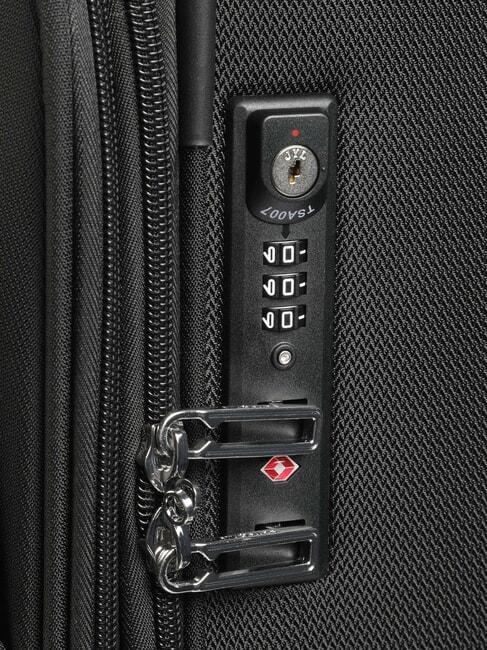 trolley B-LITE ICON exp, large size ECO BLACK - Semi-rigid Trolley Cases