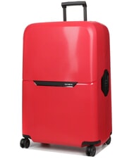 SAMSONITE MAGNUM ECO Large trolley 81/30 red hibiscus - Rigid Trolley Cases - 3