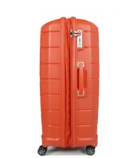 SAMSONITE trolley FLUX, extra large size, expandable tangerine red - Rigid Trolley Cases - 4