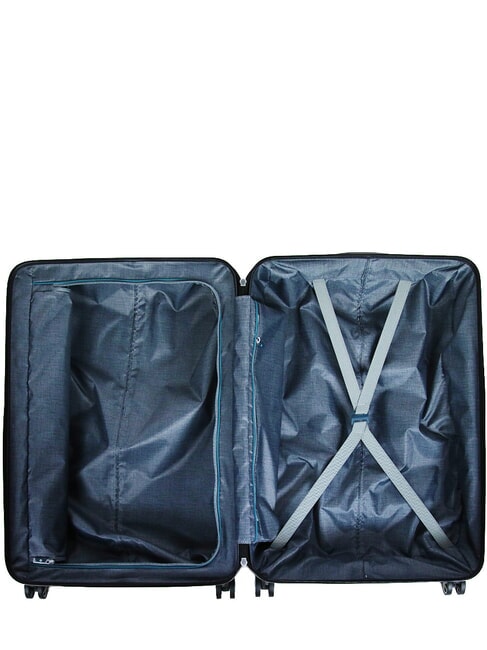 Trolley Lineao ORFEO, extra large size ink black - Rigid Trolley Cases