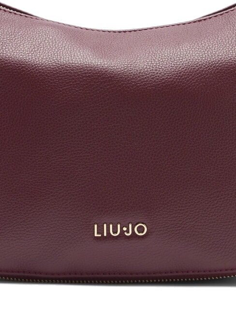 KALISKA Hobo bag with shoulder strap red wine - Women’s Bags