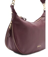 LIUJO KALISKA Hobo bag with shoulder strap red wine - Women’s Bags - 5
