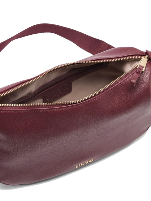 KALISKA Hobo bag with shoulder strap red wine - Women’s Bags