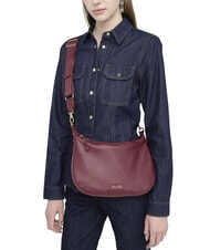 LIUJO KALISKA Hobo bag with shoulder strap red wine - Women’s Bags - 7