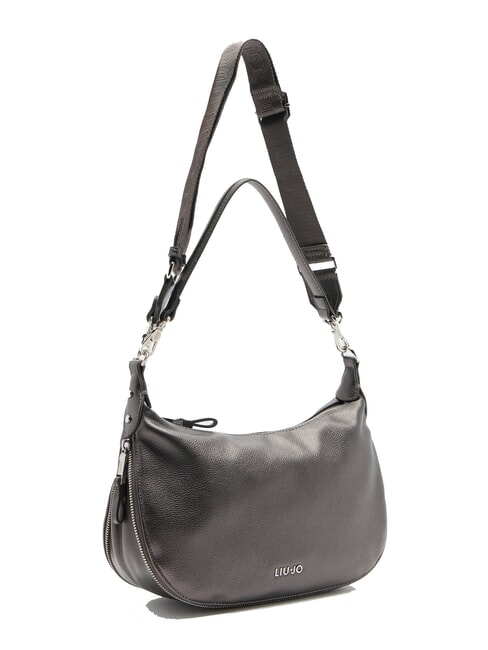 KALISKA Hobo bag with shoulder strap anthracite met. - Women’s Bags