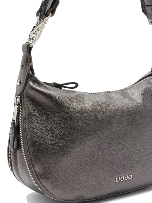 KALISKA Hobo bag with shoulder strap anthracite met. - Women’s Bags