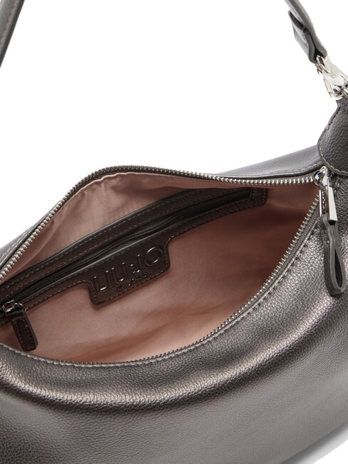 KALISKA Hobo bag with shoulder strap anthracite met. - Women’s Bags