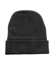 GAUDÌ EVAN Embroidered logo beanie hat BLACK - Hats - 3