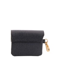 BORBONESE FLEXOS SOFT Coin purse with carabiner - Women’s Wallets