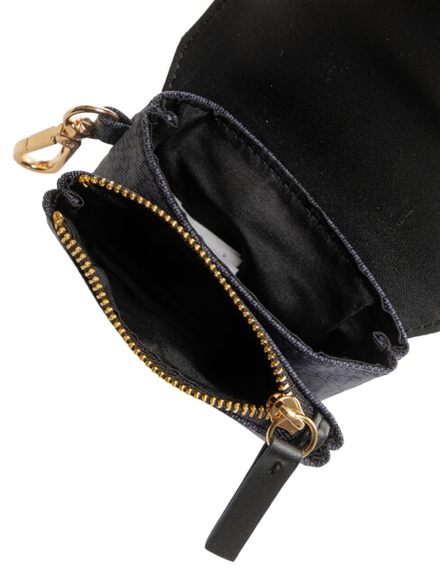 FLEXOS SOFT Coin purse with carabiner Black - Women’s Wallets