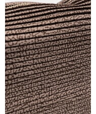 BORBONESE PLISSE Medium shoulder bag op / natu - Women’s Bags - 3