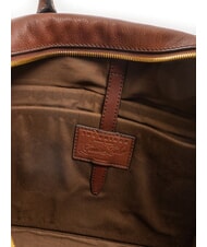 THE BRIDGE SERRISTORI Leather 13" laptop briefcase BROWN - Work Briefcases - 5