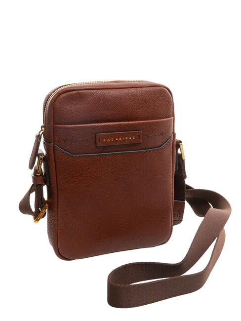 SERRISTORI Leather bag BROWN - Over-the-shoulder Bags for Men