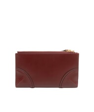 THE BRIDGE MATILDE Large leather wallet Chianti / Bordeaux / Gold - Women&rsquo;s Wallets - 3