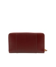 THE BRIDGE VIGNA  Zip around leather wallet Chianti / Bordeaux / Gold - Women&rsquo;s Wallets - 3