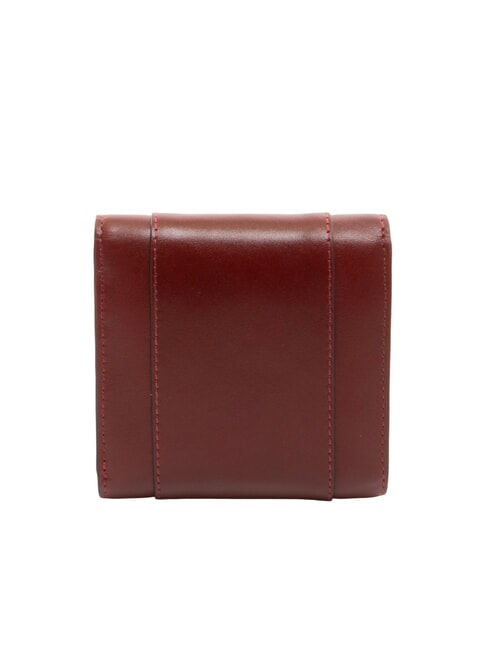 VIGNA  Leather wallet Chianti / Bordeaux / Gold - Women&rsquo;s Wallets
