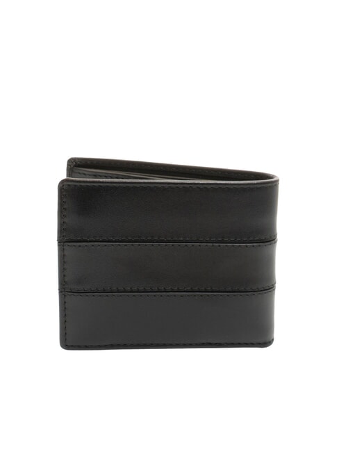 VACCHERECCIA Wallet with flap, in leather Black - Men’s Wallets