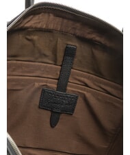 THE BRIDGE SERRISTORI Leather 13" laptop briefcase Black - Work Briefcases - 5