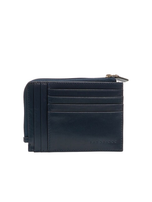 VACCHERECCIA Wallet with zip Blue Navy / Ruthenium / Palladium - Men’s Wallets