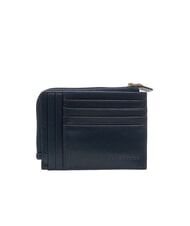 THE BRIDGE VACCHERECCIA Wallet with zip Blue Navy / Ruthenium / Palladium - Men’s Wallets - 2
