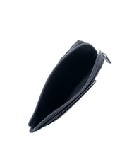 THE BRIDGE VACCHERECCIA Wallet with zip Blue Navy / Ruthenium / Palladium - Men’s Wallets - 3