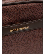 BORBONESE DOWNTOWN Small shoulder bag terracotta - Women’s Bags - 3