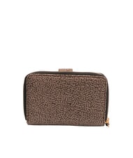 BORBONESE FLEXOS SOFT Medium wallet with coin pocket natural op / black - Women&rsquo;s Wallets - 3