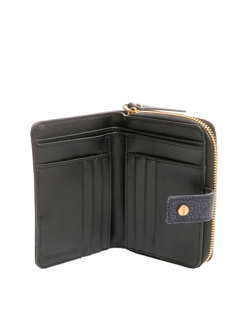 FLEXOS SOFT Medium wallet with coin pocket Black - Women’s Wallets