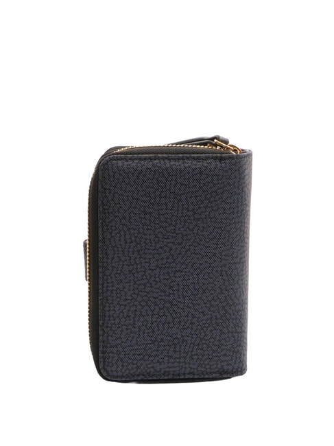 FLEXOS SOFT Medium wallet with coin pocket Black - Women’s Wallets