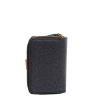 BORBONESE FLEXOS SOFT Medium wallet with coin pocket Black - Women’s Wallets - 3