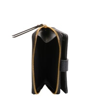 BORBONESE FLEXOS SOFT Medium wallet with coin pocket Black - Women’s Wallets - 4