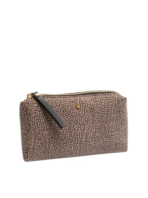 FLEXOS SOFT Makeup bag natural op / black - Sachets & Travels Cases