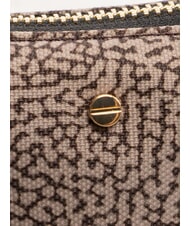 BORBONESE FLEXOS SOFT Makeup bag natural op / black - Sachets & Travels Cases - 3