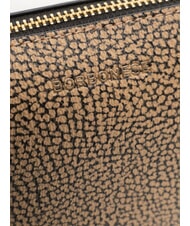 BORBONESE BRUNCH Makeup bag natural op / black - Sachets & Travels Cases - 3