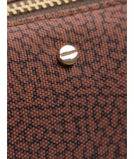 BORBONESE FLEXOS SOFT Makeup bag terracotta - Sachets & Travels Cases - 3