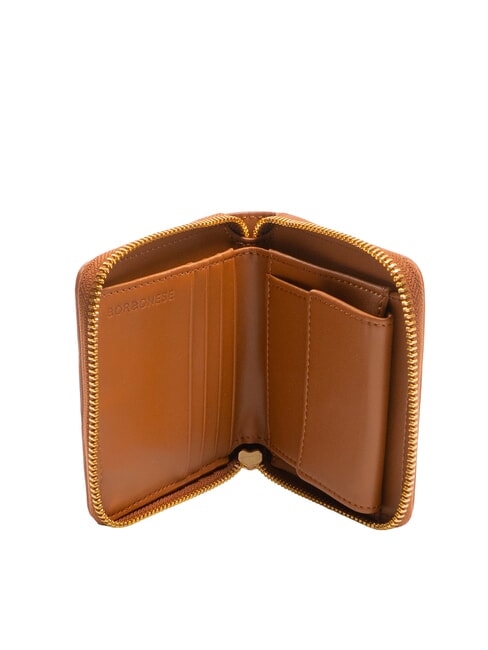 BIRDIE Small zip-around leather wallet brown - Women&rsquo;s Wallets