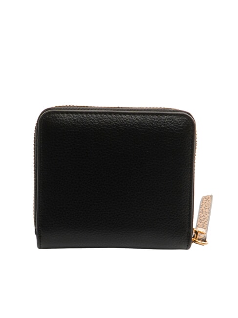 BIRDIE Small zip-around leather wallet Black - Women’s Wallets