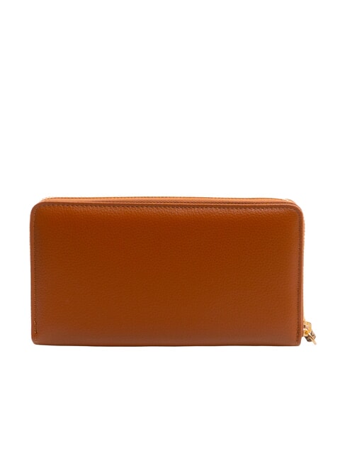 BIRDIE Large zip-around leather wallet brown - Women’s Wallets