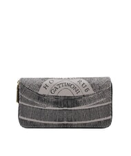 GATTINONI PLANETARIUM Large double zip wallet monochrom lt grey/black - Women&rsquo;s Wallets - 4