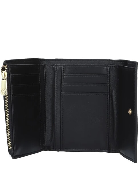 PLANETARIUM Small wallet with flap monochrom lt grey/black - Women&rsquo;s Wallets