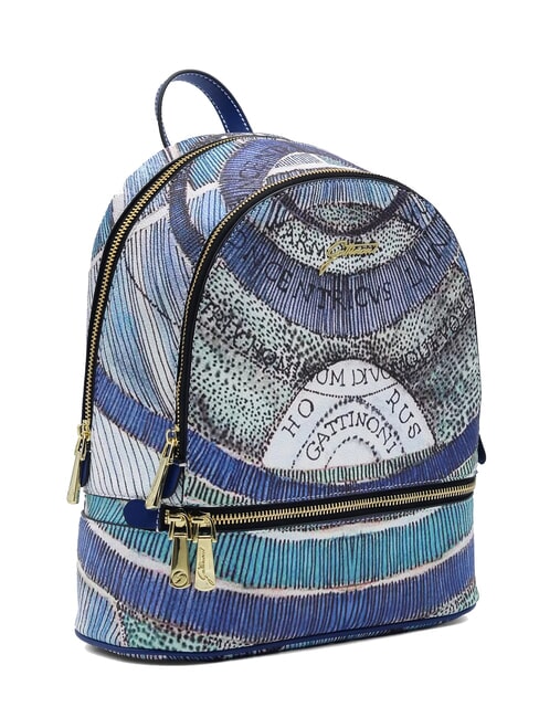 PLANETARIUM Medium backpack aquamarine/navy - Women’s Bags