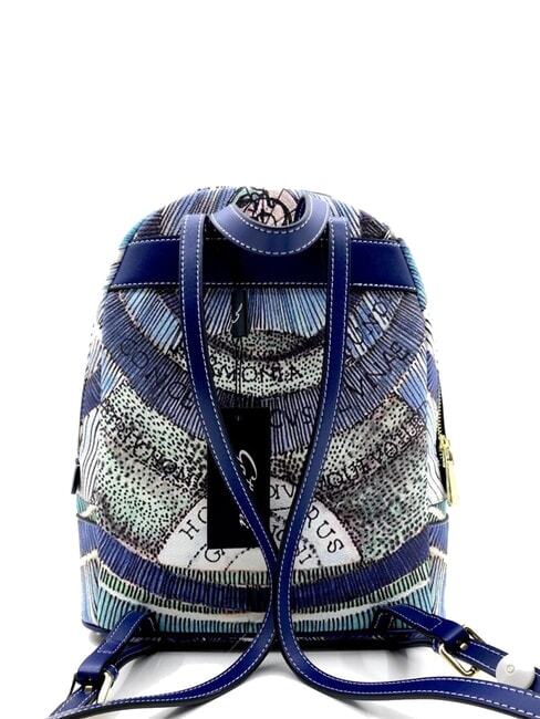 PLANETARIUM Medium backpack aquamarine/navy - Women’s Bags