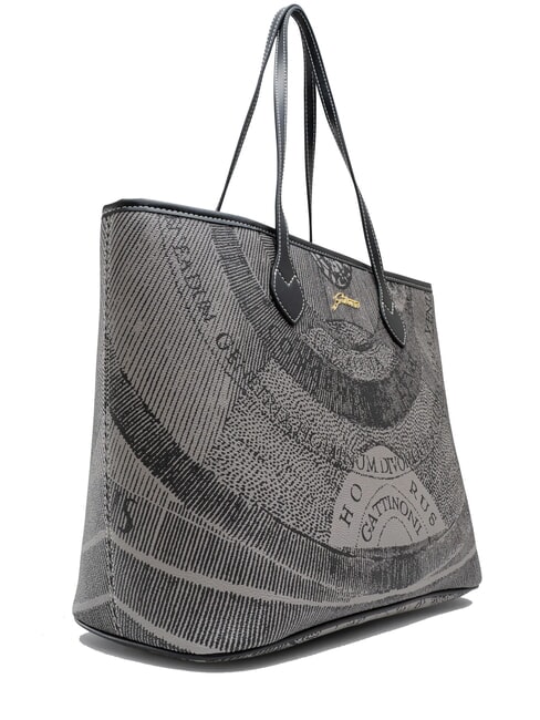 PLANETARIUM Medium shopping bag monochrom lt grey/black - Women’s Bags