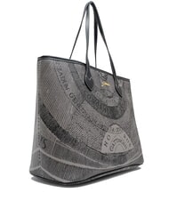 GATTINONI PLANETARIUM Medium shopping bag monochrom lt grey/black - Women’s Bags - 2
