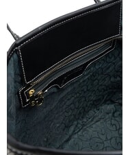 GATTINONI PLANETARIUM Medium shopping bag monochrom lt grey/black - Women’s Bags - 4