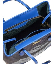 GATTINONI PLANETARIUM Medium shopping bag planetary/bluette - Women’s Bags - 4
