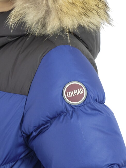 E-CONCRETE KIDS Down jacket with hood Captain Black Black - Baby Jackets